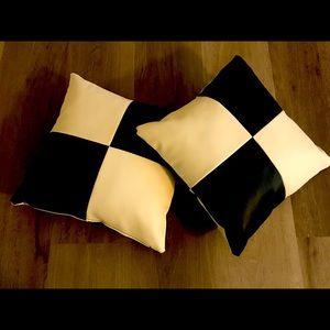 Pillow set Leather